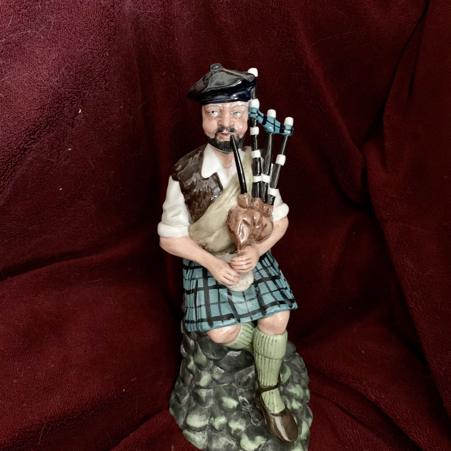 Statue, “The Piper” By Royal Doulton China