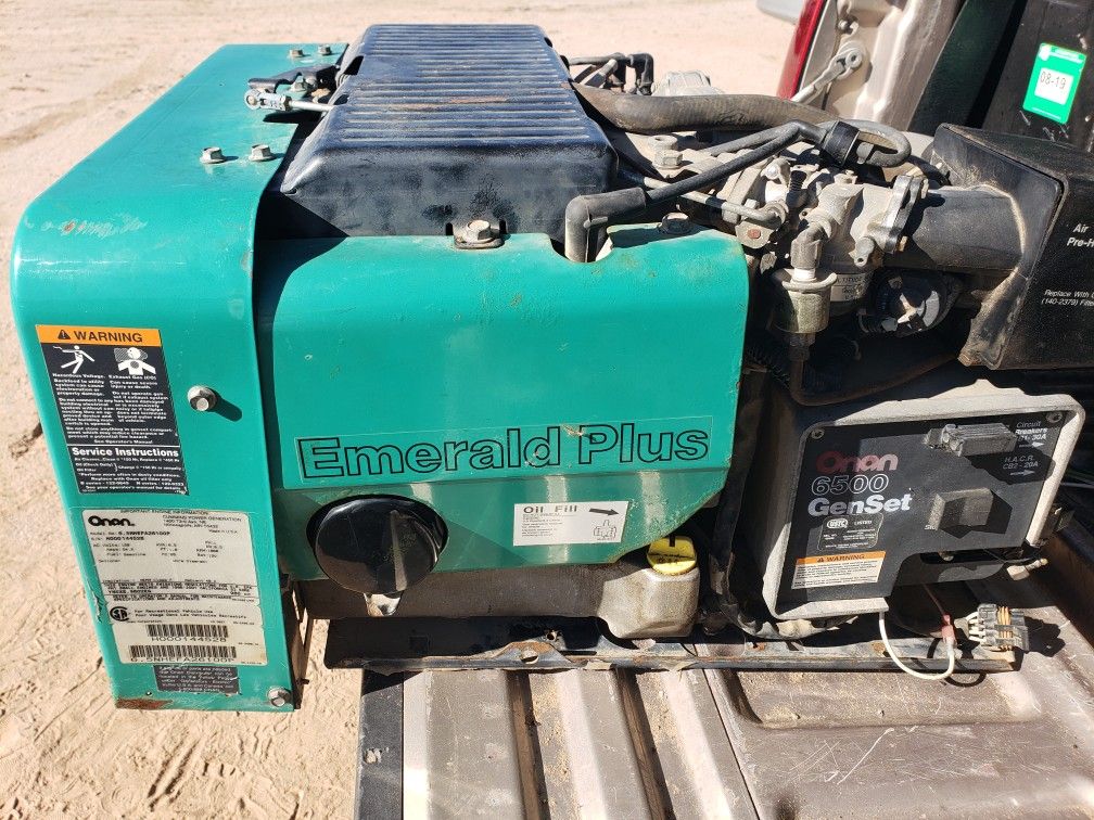 Onan 6500 Emerald RV Generator for Sale in Buckeye, AZ - OfferUp