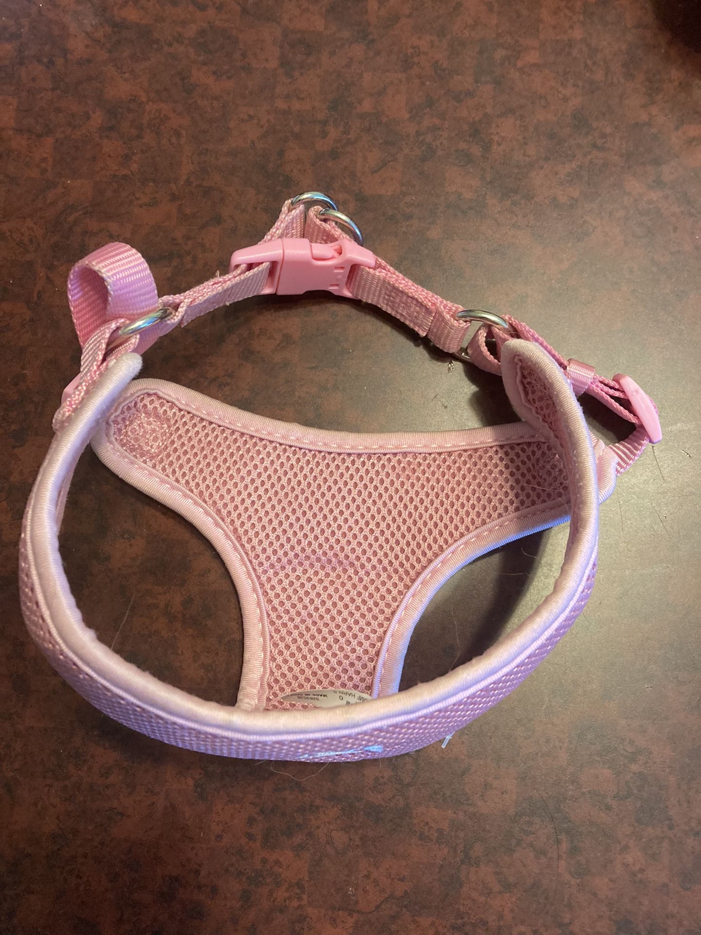 Pink Small Dog Harness