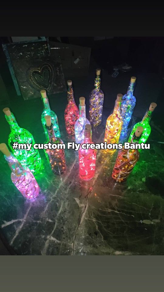 Bantu Bottles My Custom Home Decore