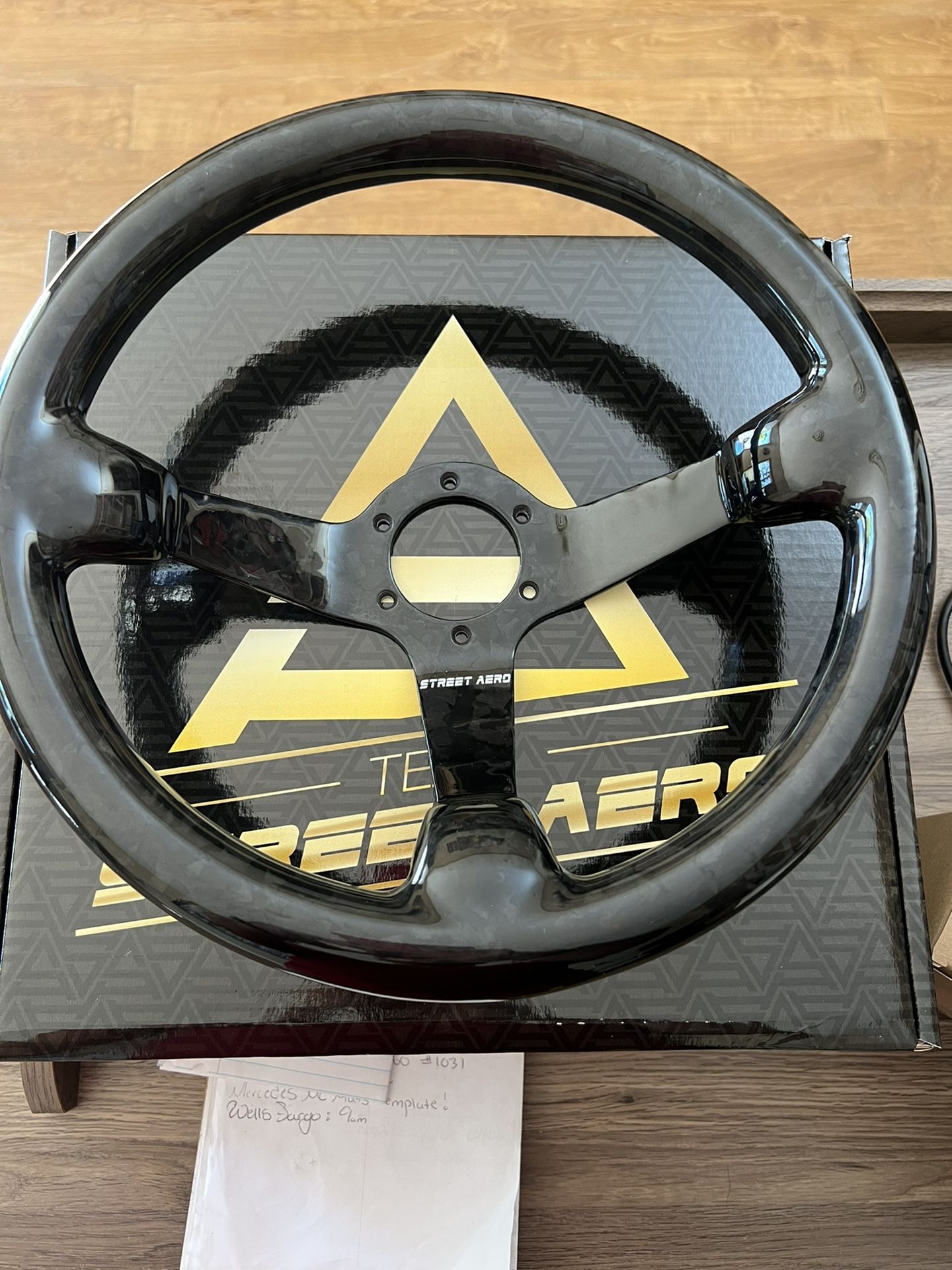 Full Forged Carbon Fiber Steering Wheel