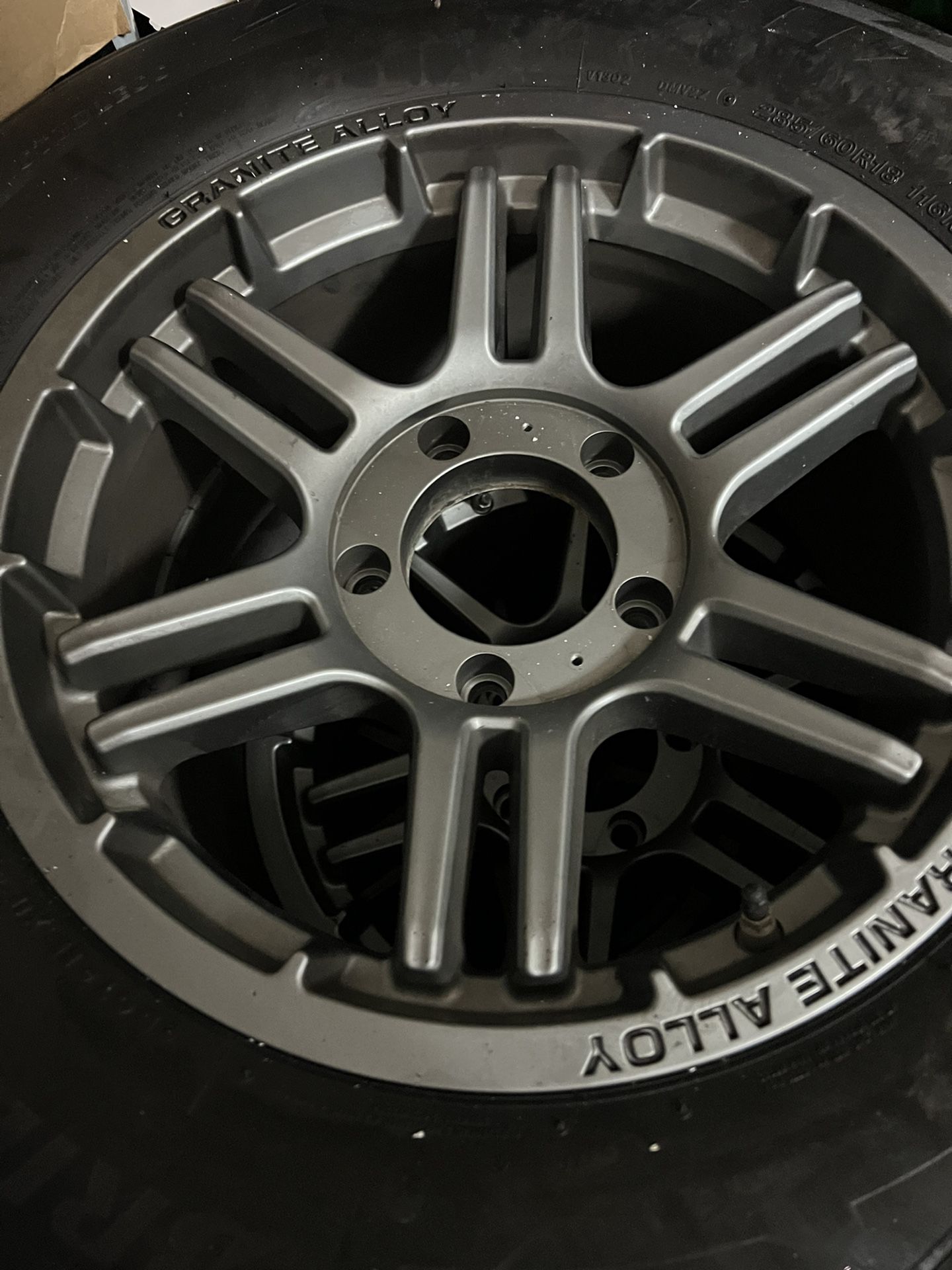 Wheels With Winter Tires For Lexus LX570