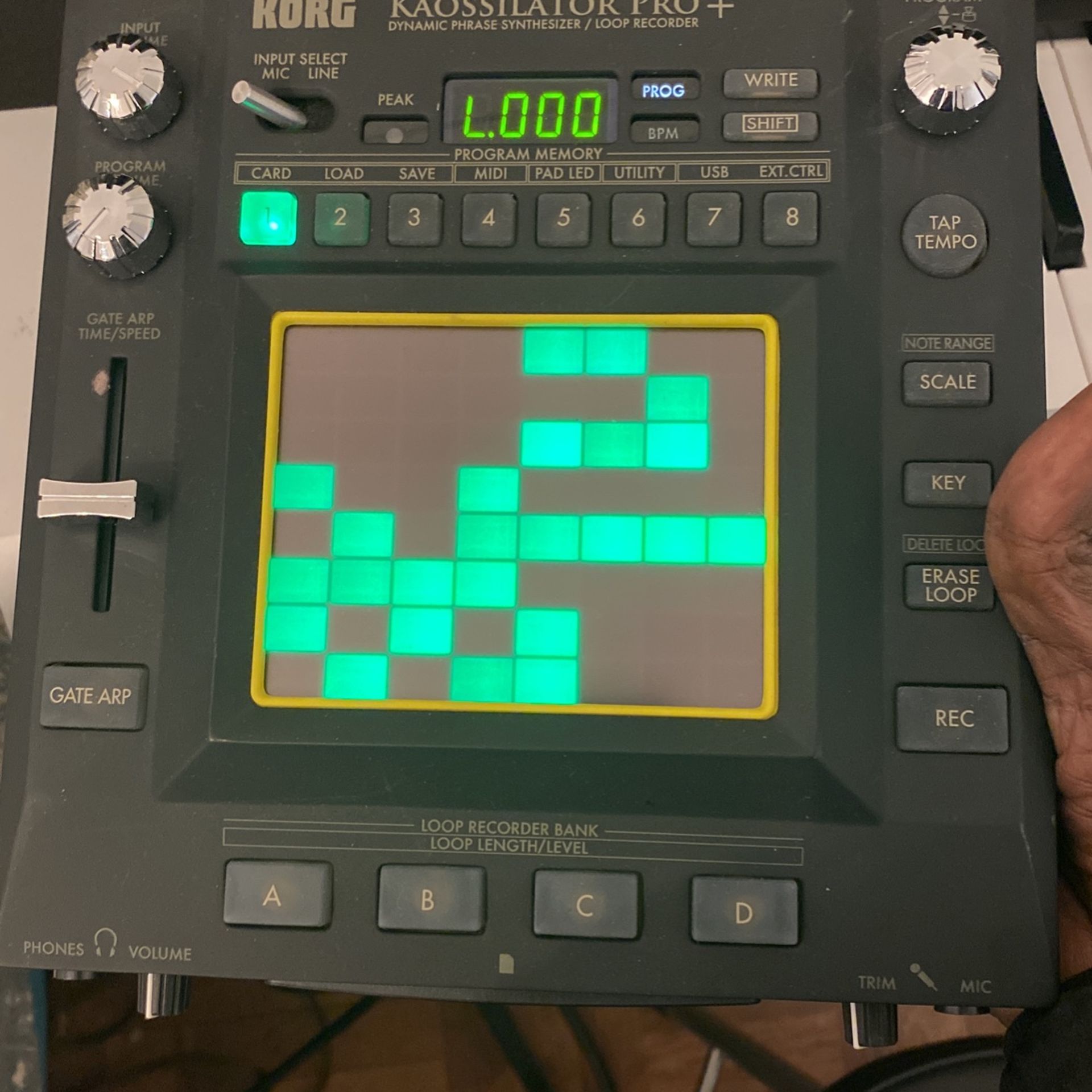 Corg Kaossilator Pro + Key Board Synthesizer
