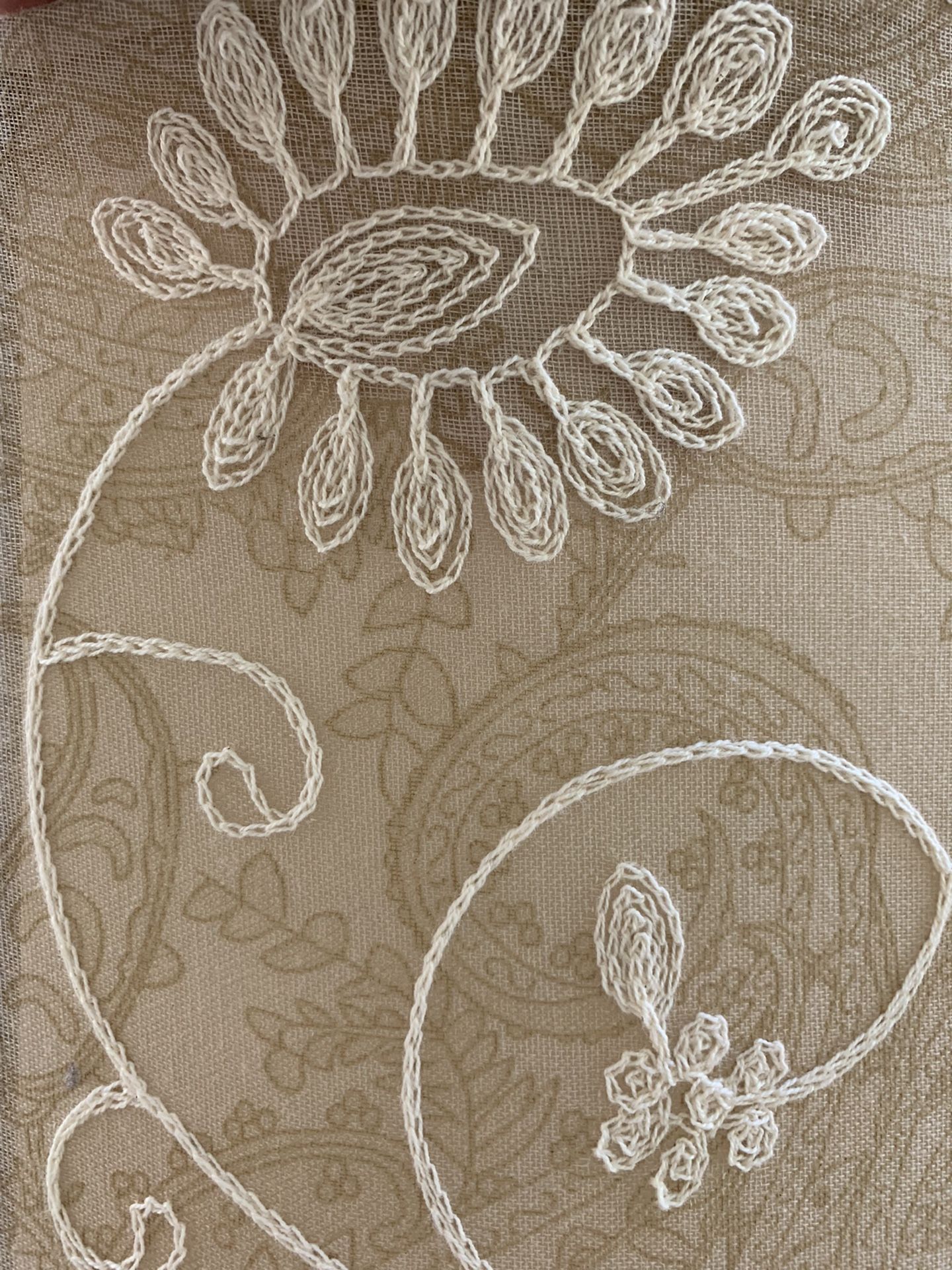 Unique Embroidered Lamp Shade