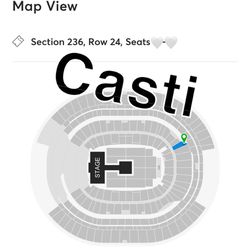 BTS PTD (2) Tickets 11/27 Section 236 Thumbnail