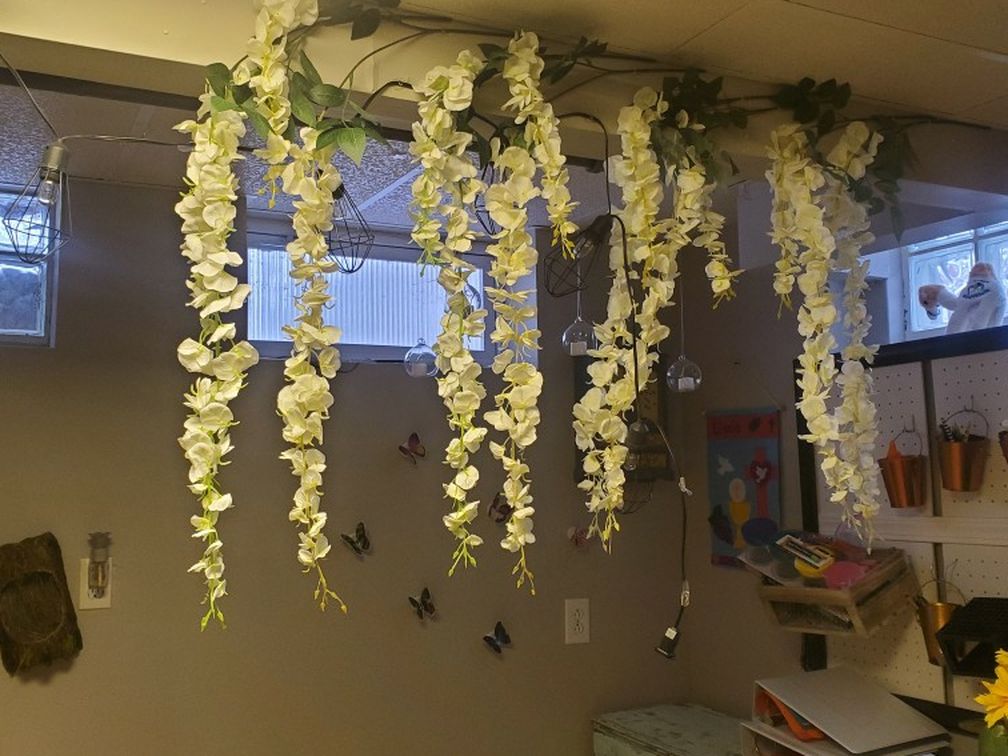 Hanging Fake Flowers
