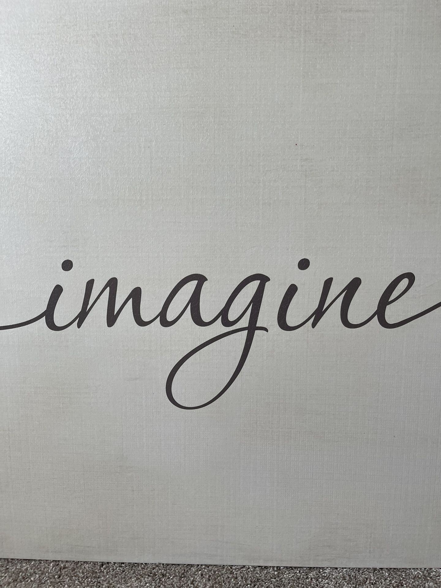 “Imagine” Canvas 