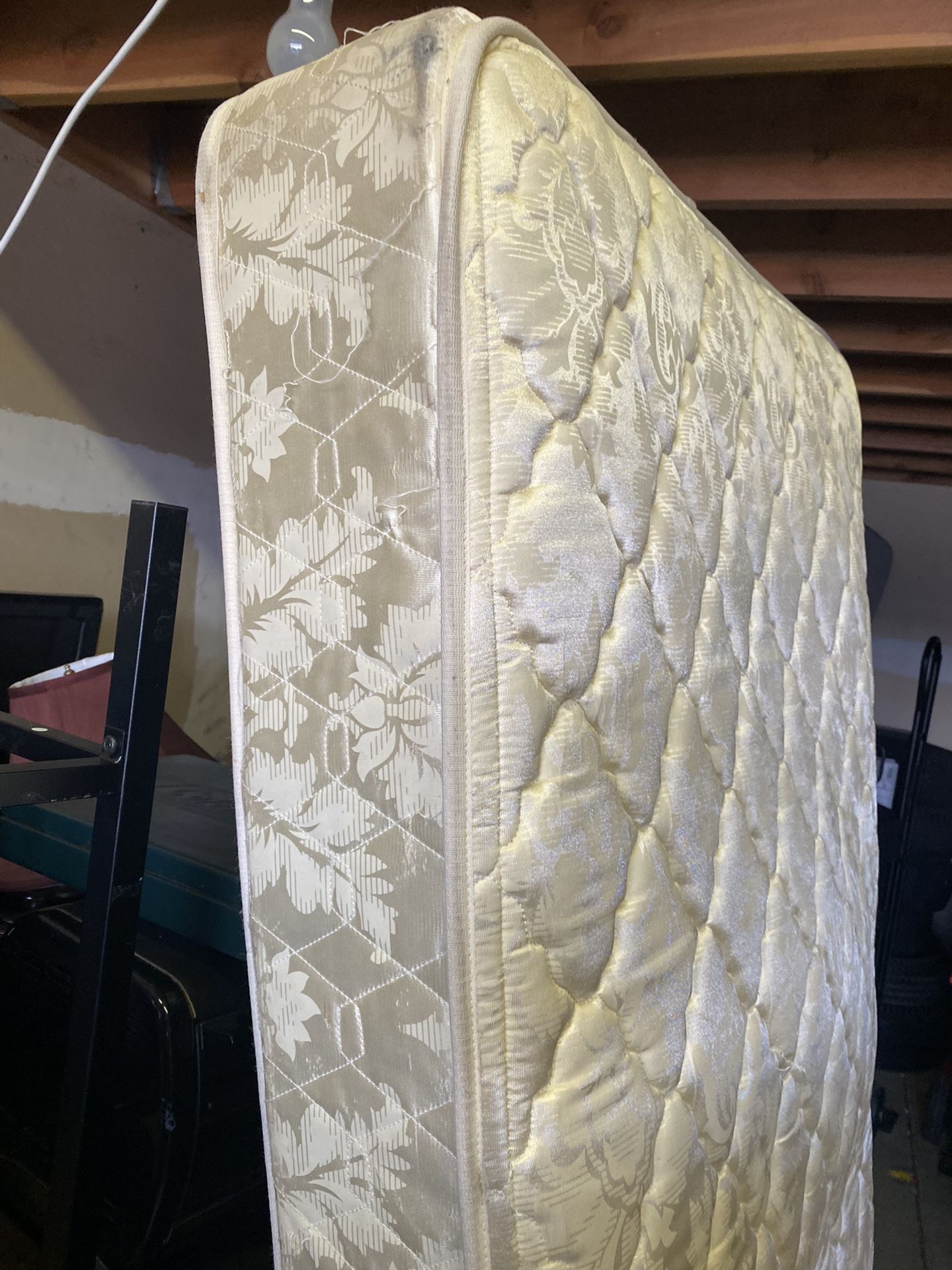 $120- (firm on price)- I have 1 more twin mattress left-just the mattress -(not new so although not in flawless condition yes it is in descent shape)-