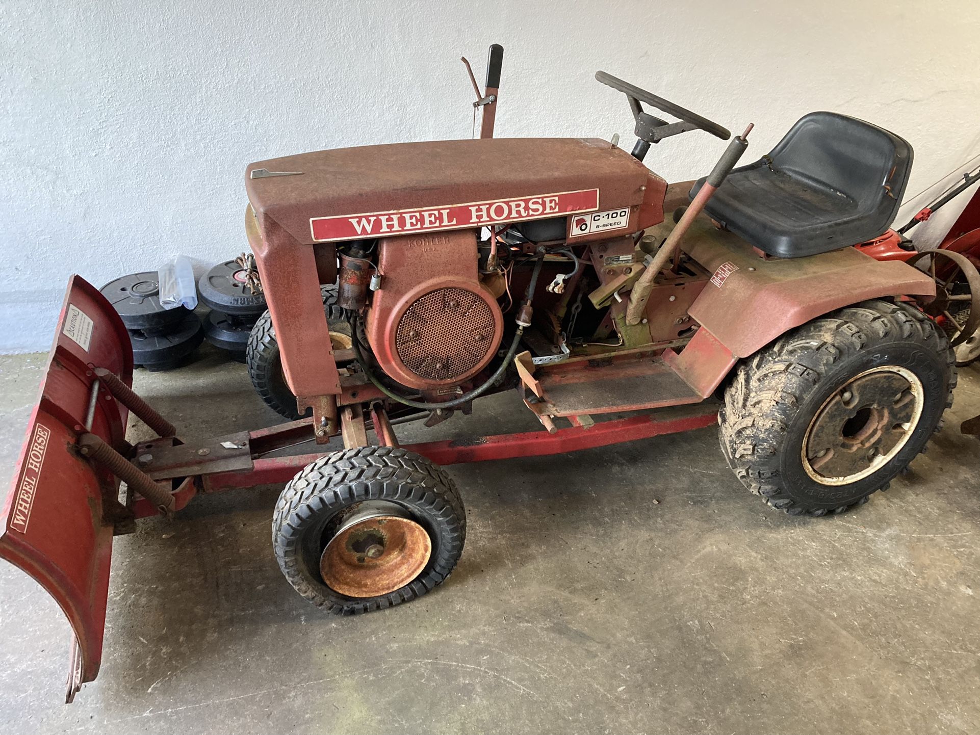 C-100 Wheelhorse Tractor
