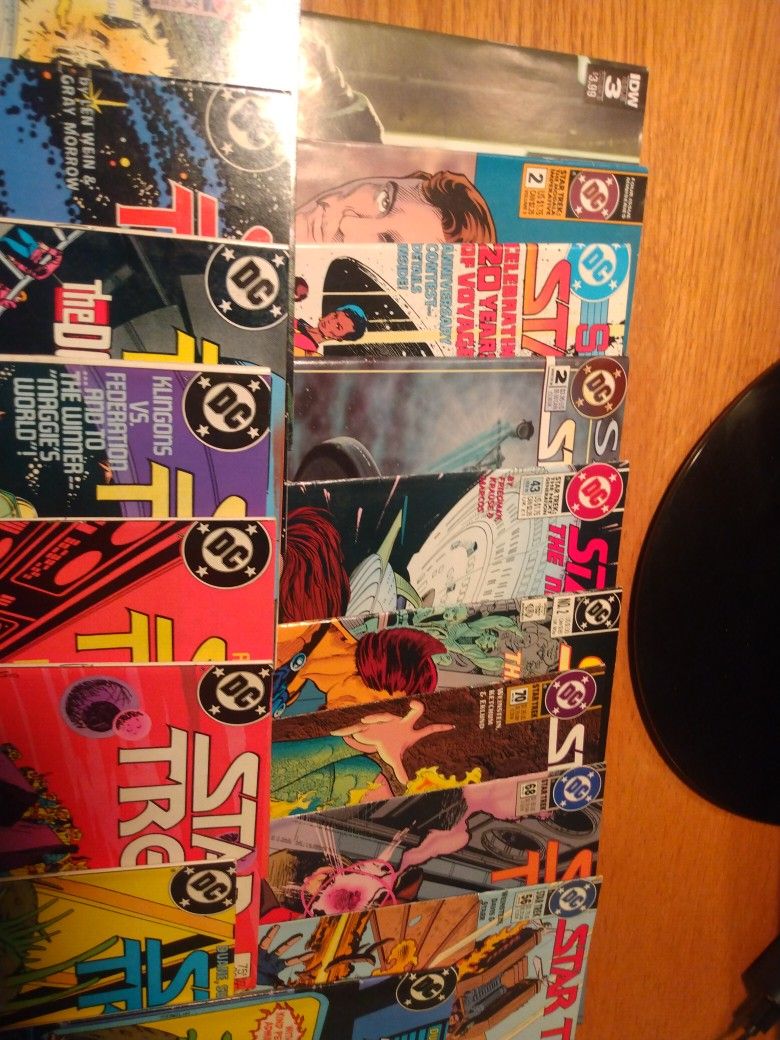 17 Star Trek Comics Lot