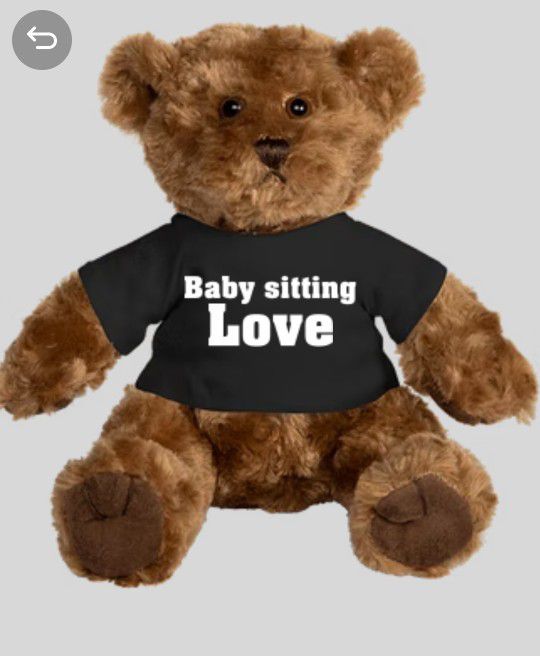 Baby Sitting Teddy Bear 