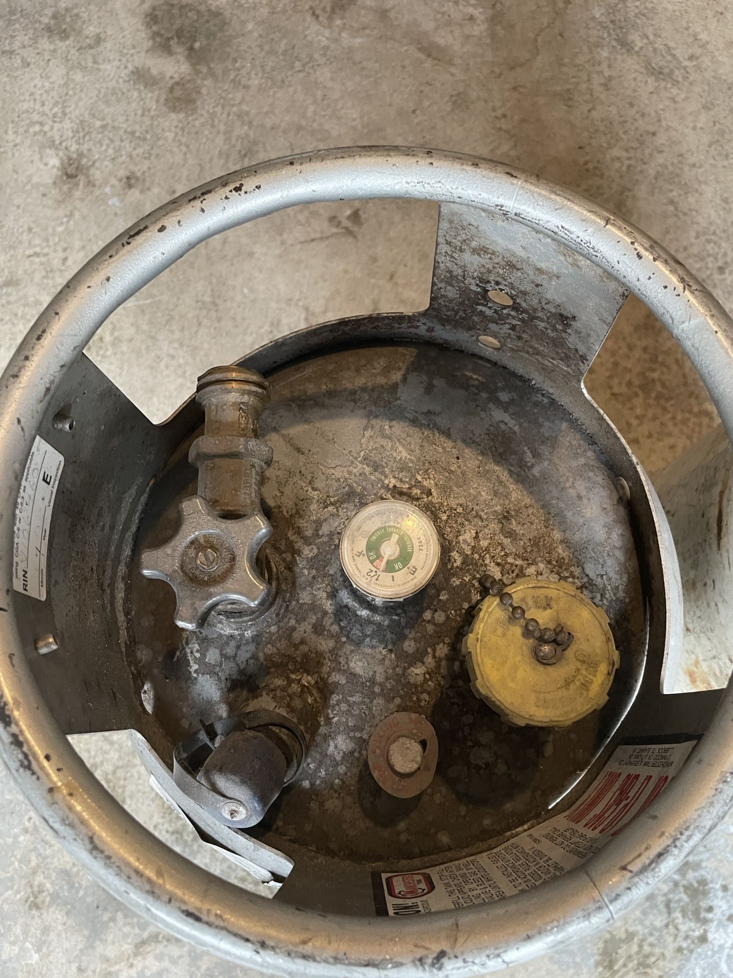 forklift tanks