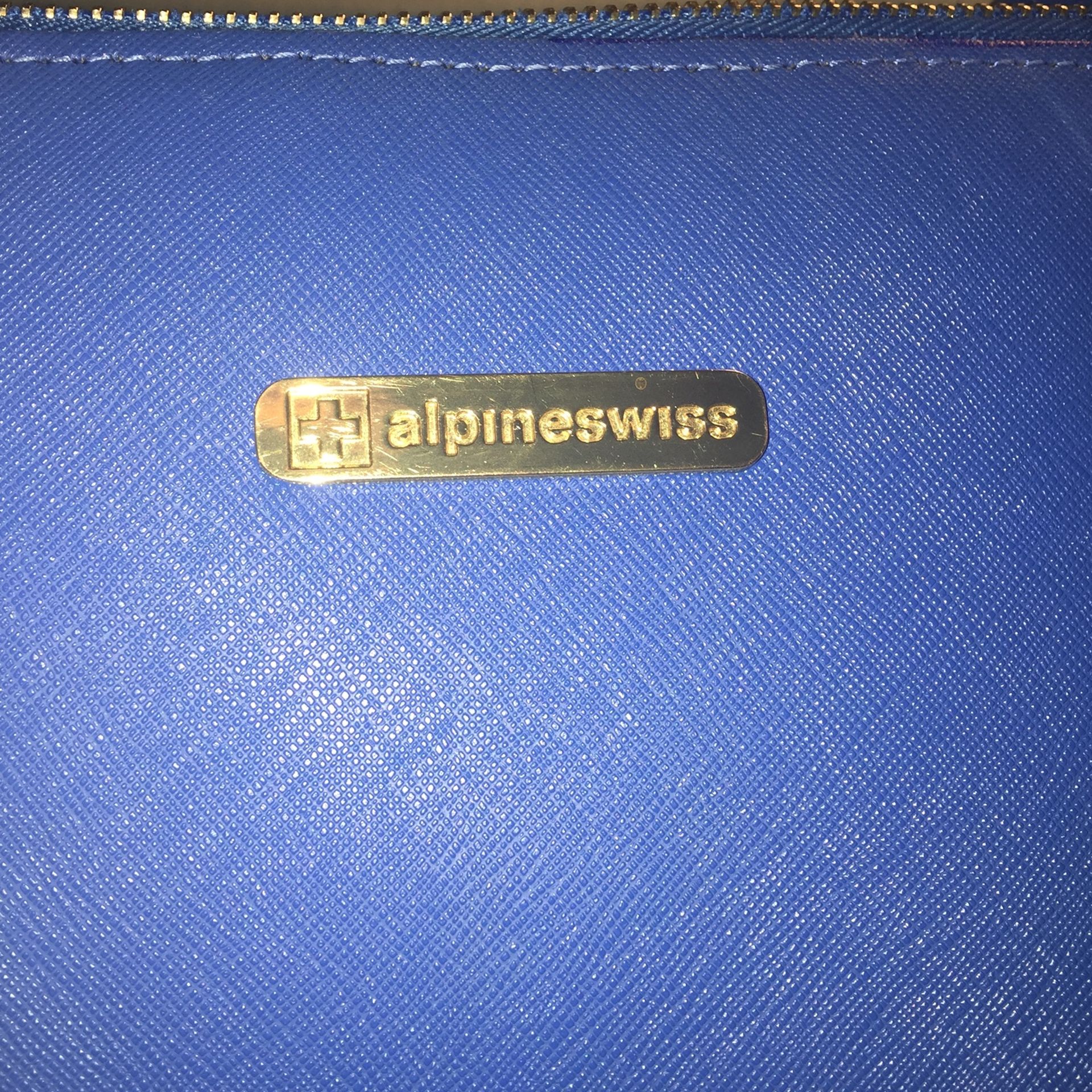 Alpine Swiss Royal Blue Purse