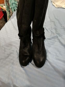 Eddie Bauer Shearling Fur Lined Knee-high Boots Thumbnail