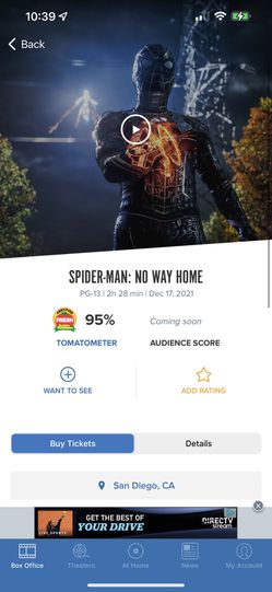 Spider-Man: No Way Home - Opening Night Thumbnail