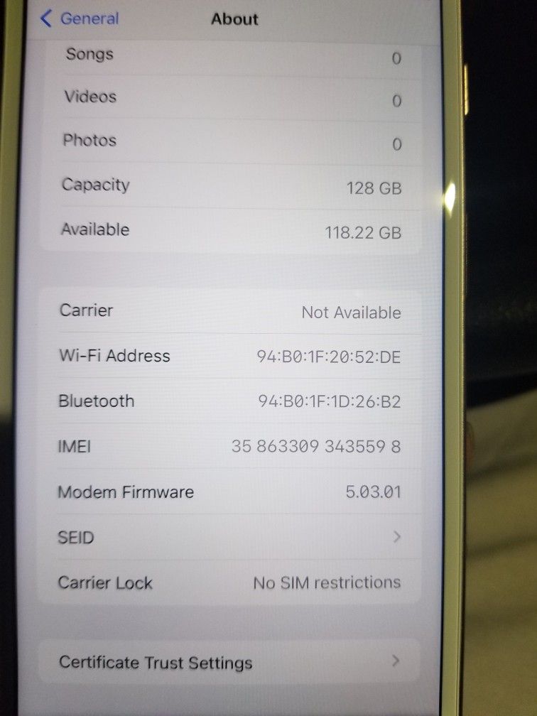 IPHONE 8 PLUS 128 GB UNLOCKED