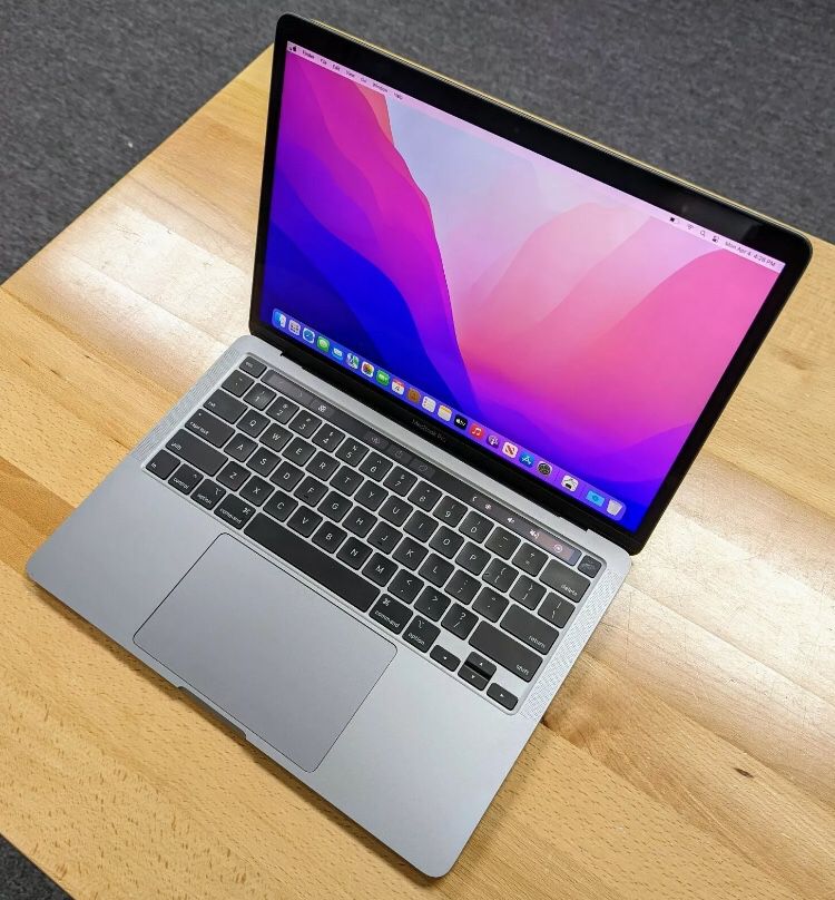 Apple MacBook Pro Touch Bar 13 Laptop | 2020 | SSD | RETINA | MACOS MONTEREY.