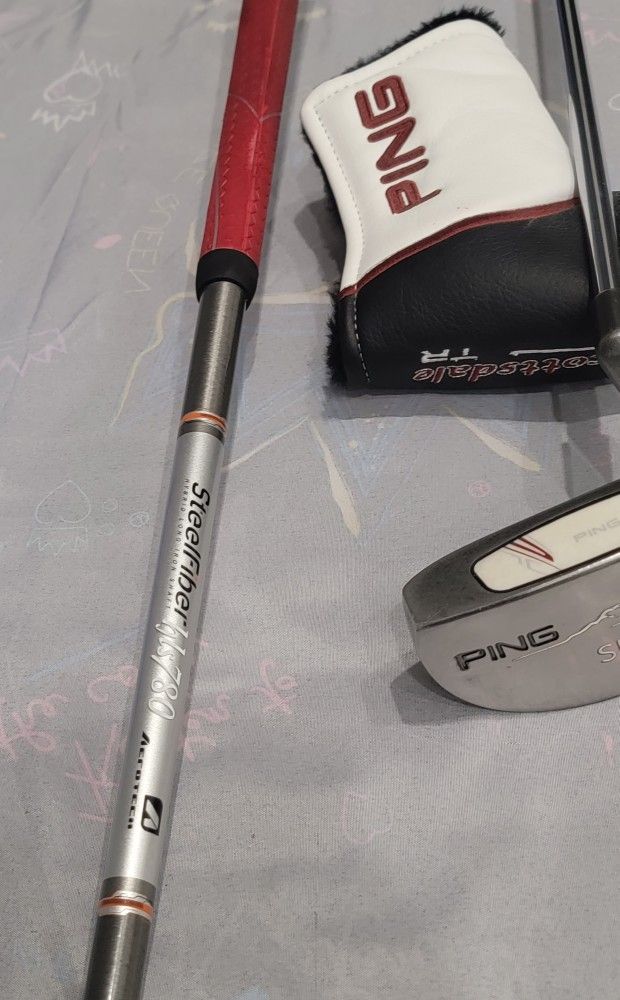 CALLAWAY DRIVING IRON GOLF CLUB AND PING SCOTTSDALE PUTTER NOT $100 FOR BOTH