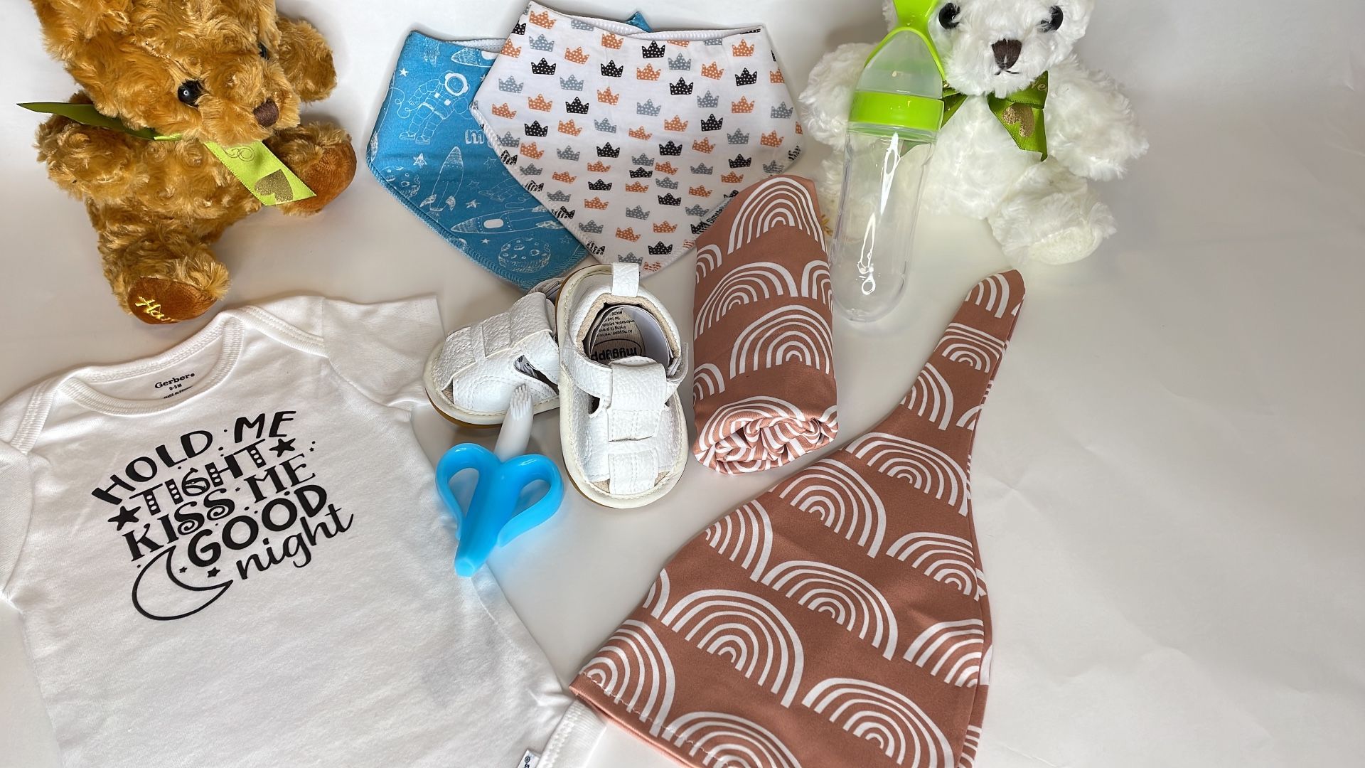 8pc Swaddle Receiving/Coming Home Set