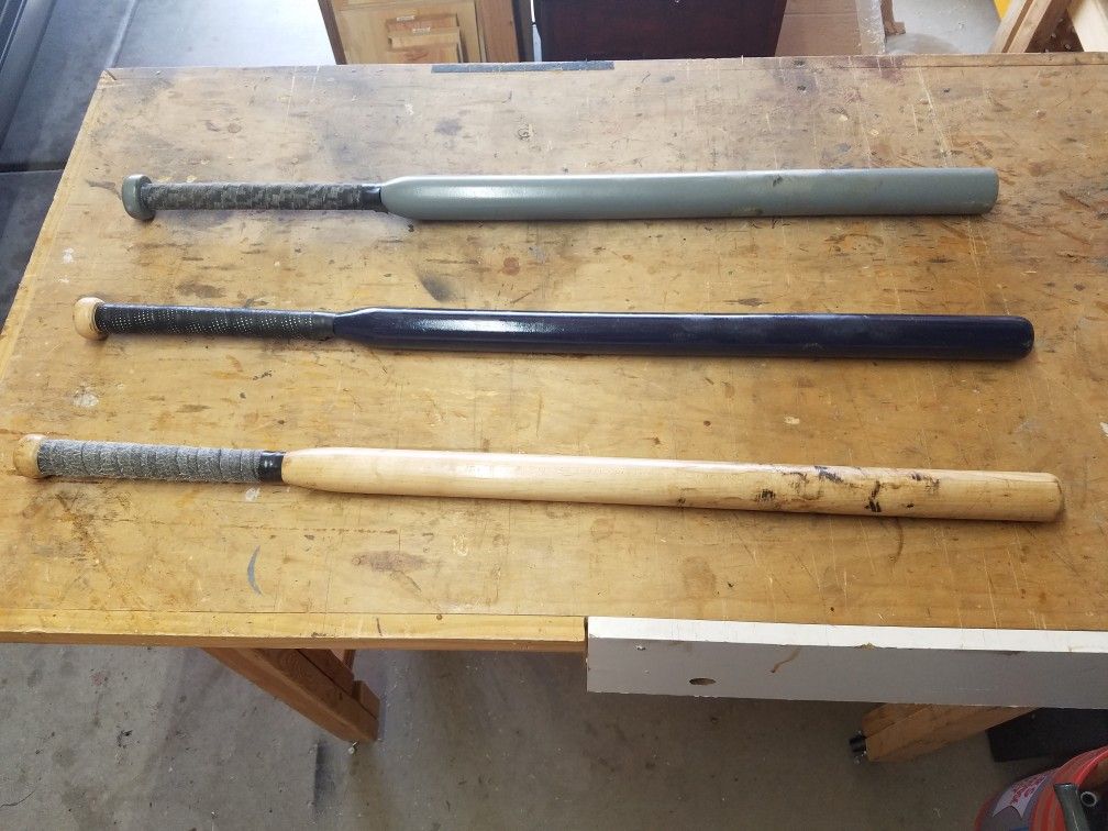 Speed bats solid maple 32.5" length 1.5" barrel baseball softball