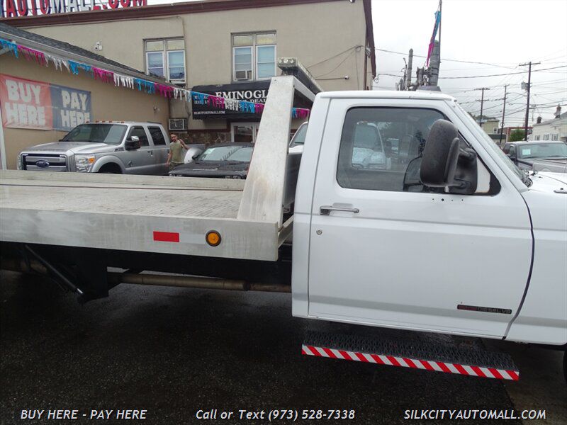 1997 Ford F-450 SD Flat Bed TOW TRUCK w/ Aluminum Flatbed