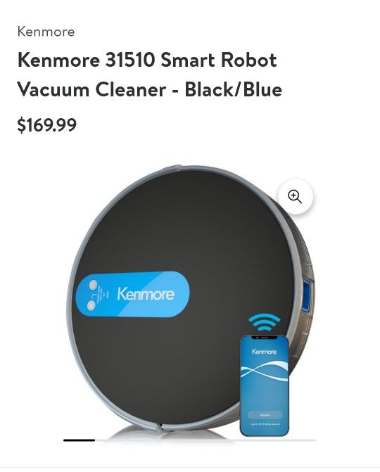 Kenmore smart robot vacuum