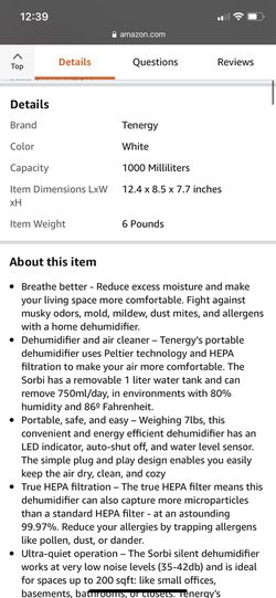 Air Dehumidifier Thumbnail