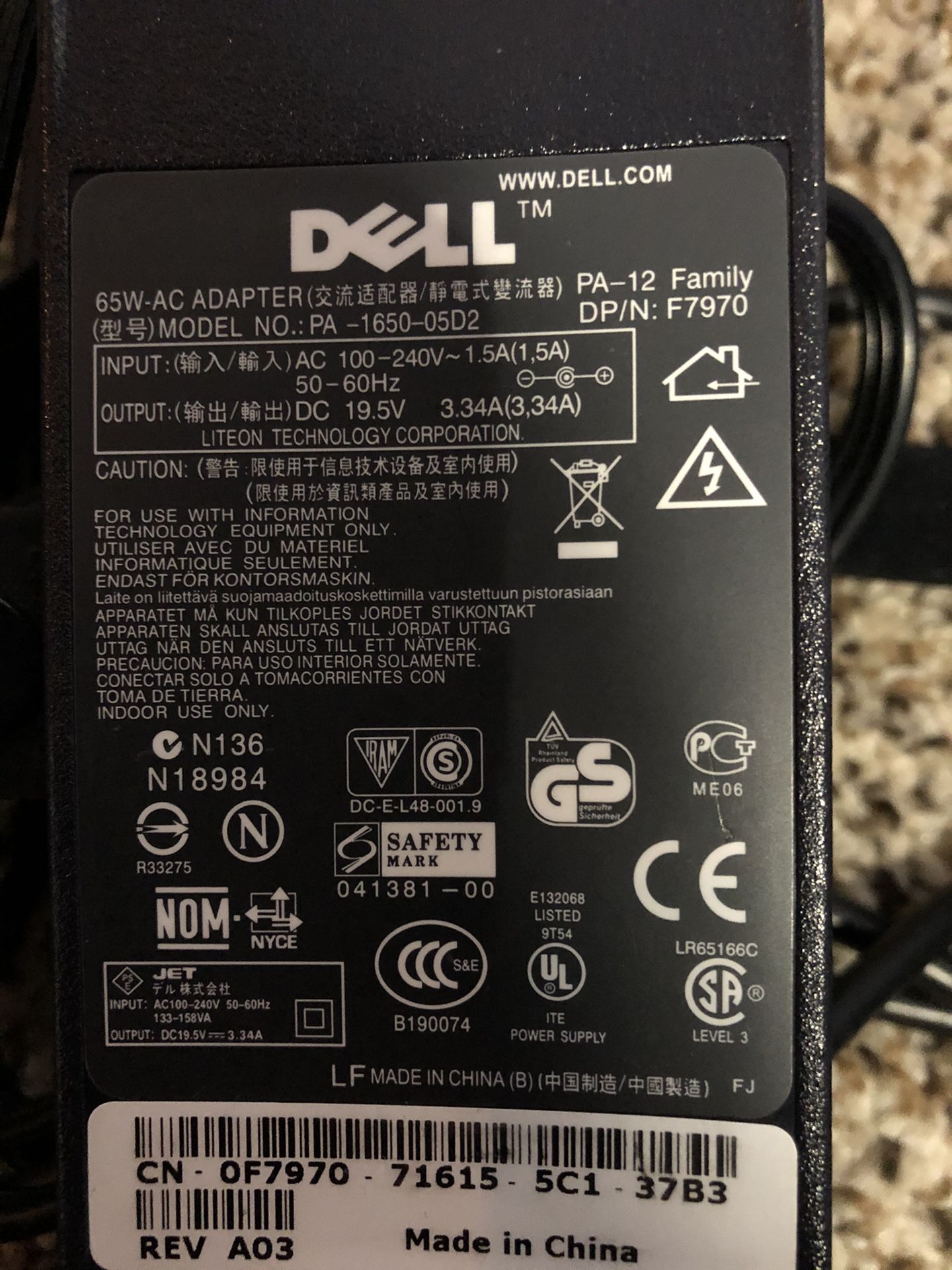 Computer AC Adapter Lot