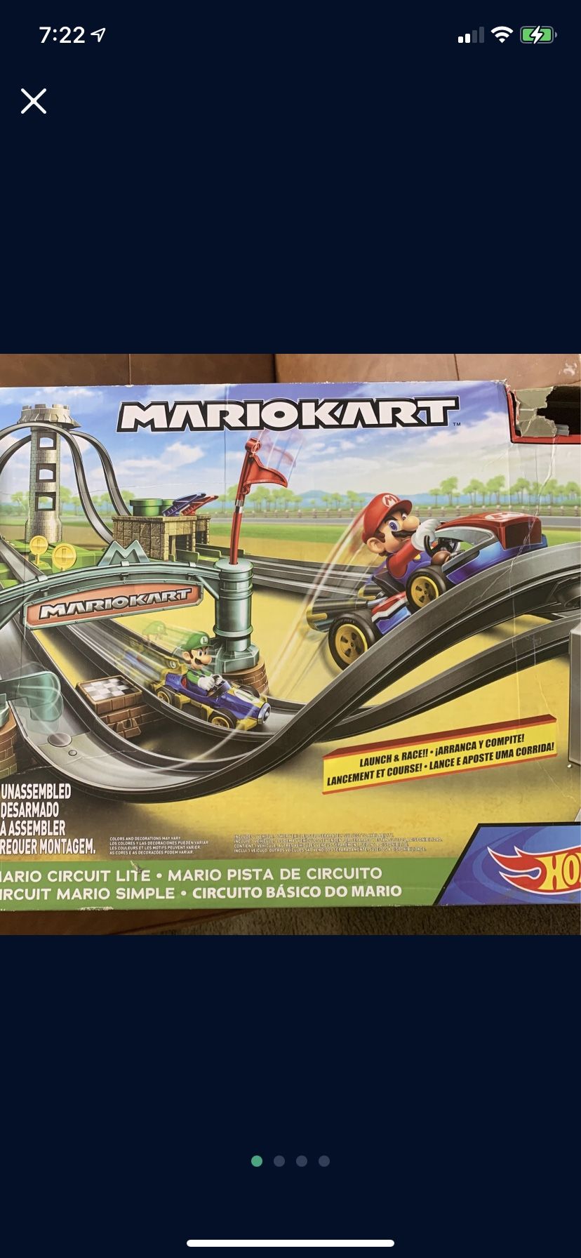 Toys ,a race. Mariokart