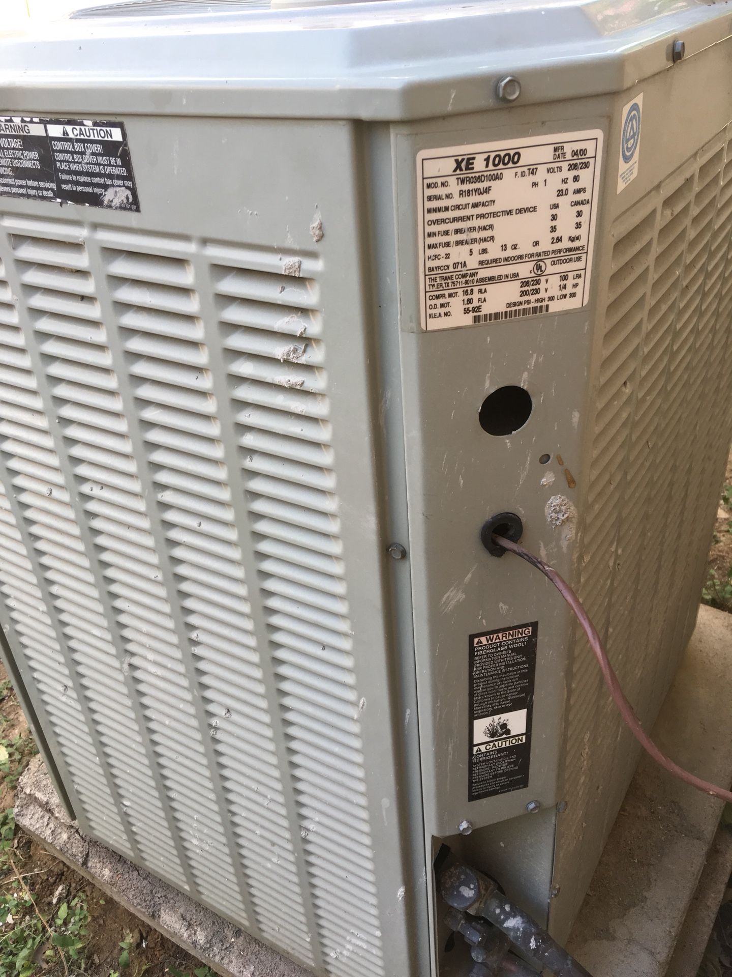 Complete unit 3 ton trane or 3 ton Rheem for Sale in Irving, TX OfferUp