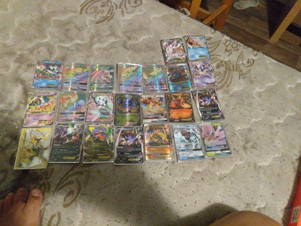 Pokemon Cards All Exs Or Gxs