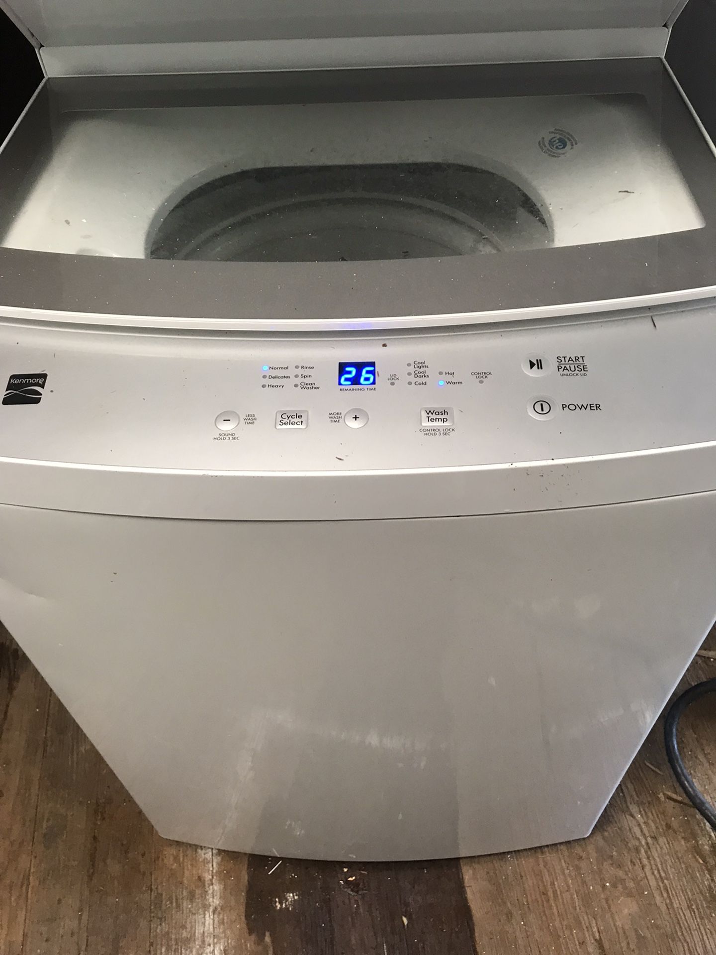 Apt Size Electric Laundry Center Washer And Dryer