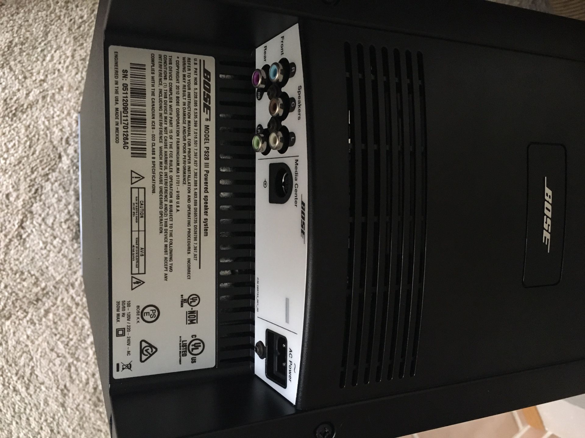 Bose PS28 III subwoofer for Sale in Edmonds, WA OfferUp