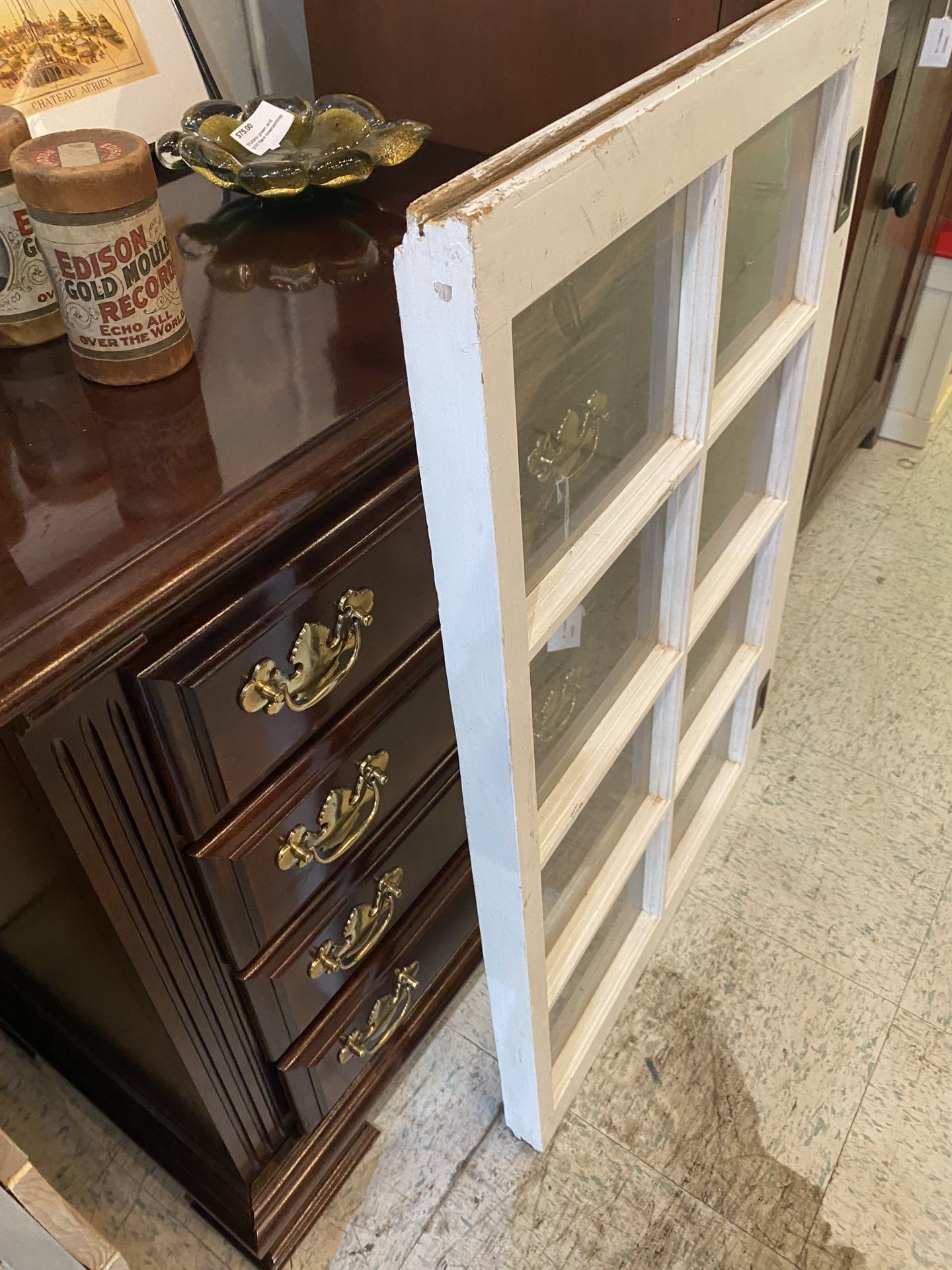 8 Lite Divided Lite Window Sash Vintage
