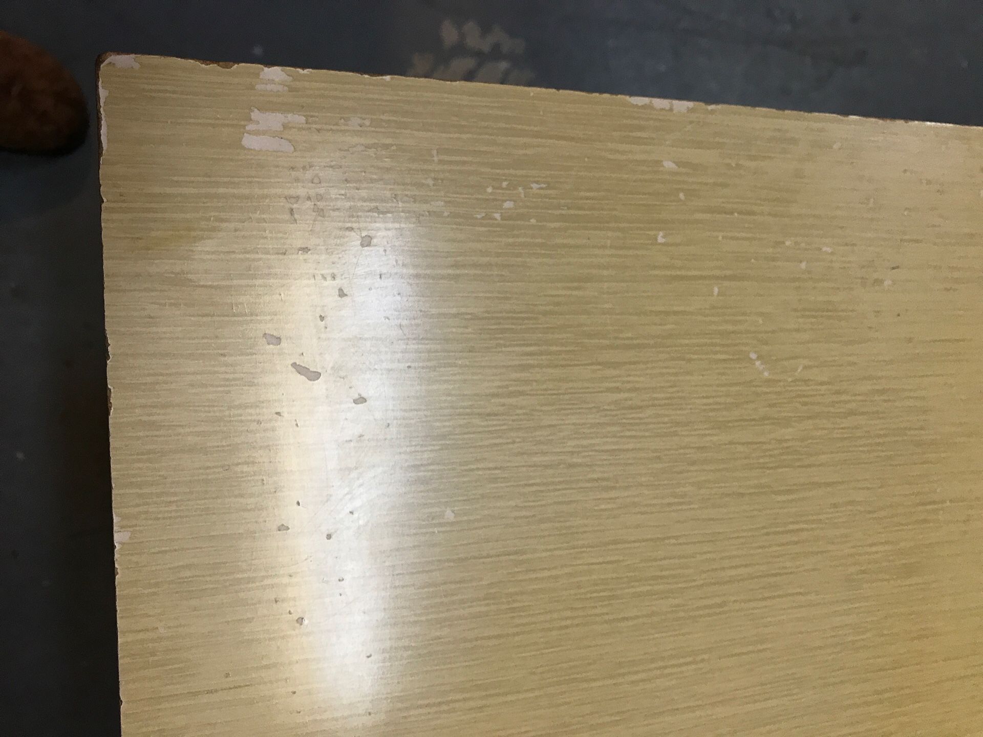 Formica top table