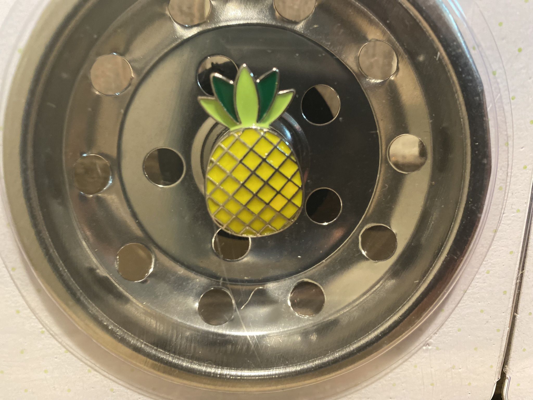 Pineapple Sink Strainers & Pineapple Stoppers Set of 2, Sink Strainer & Stopper