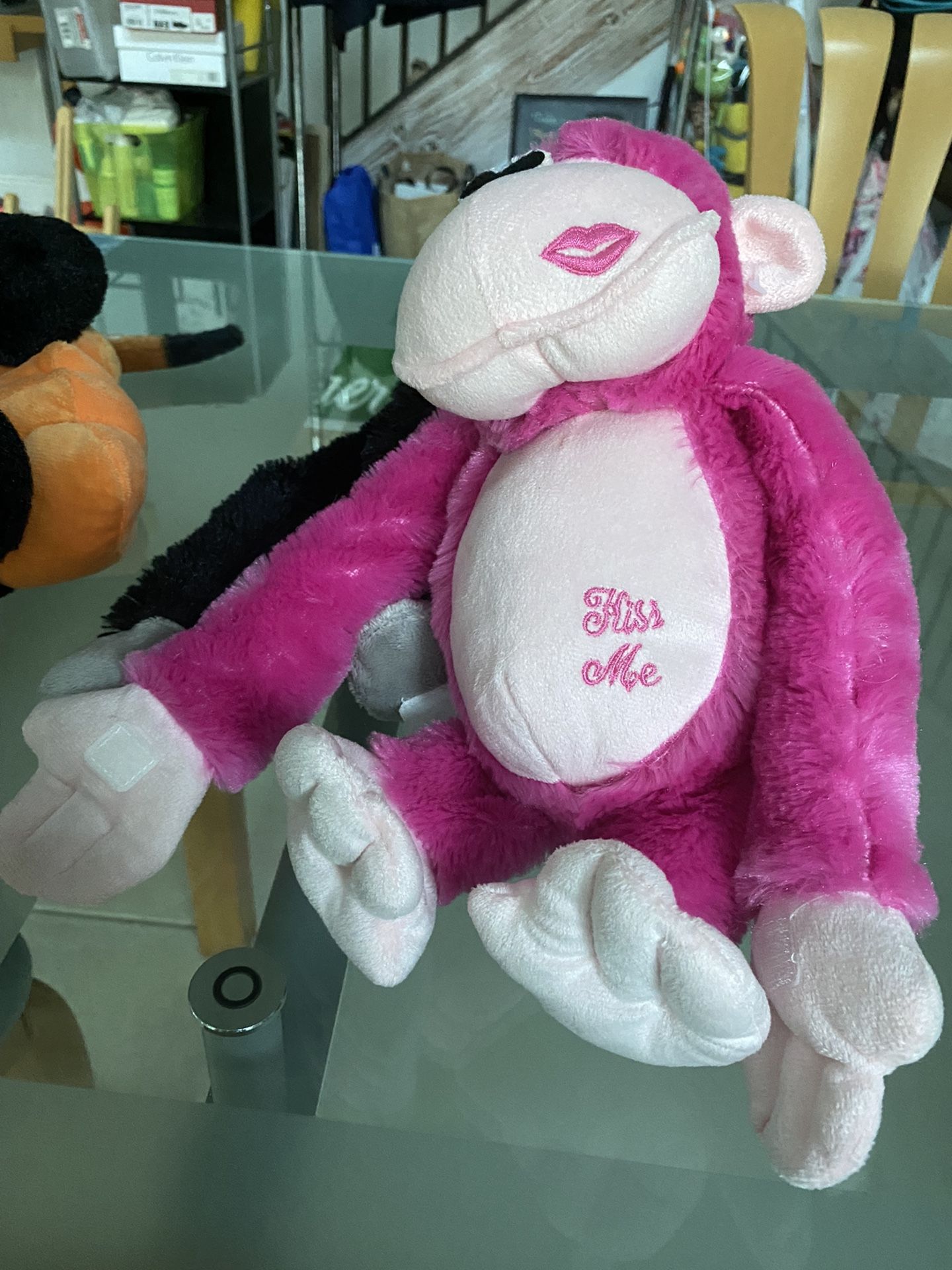 Valentine’s Day -stuffed Animal Monkeys