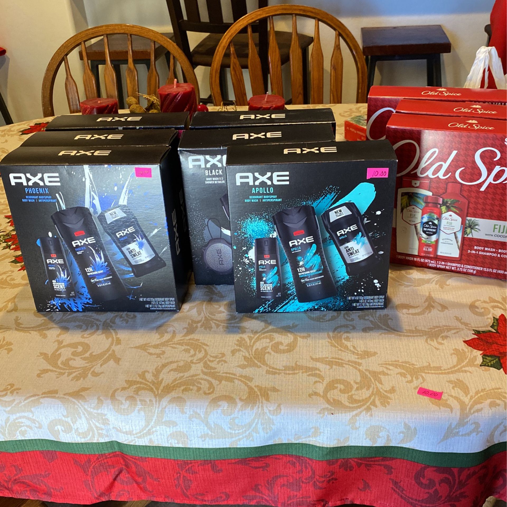 AXE AND OLD SPICE GIFT SETS