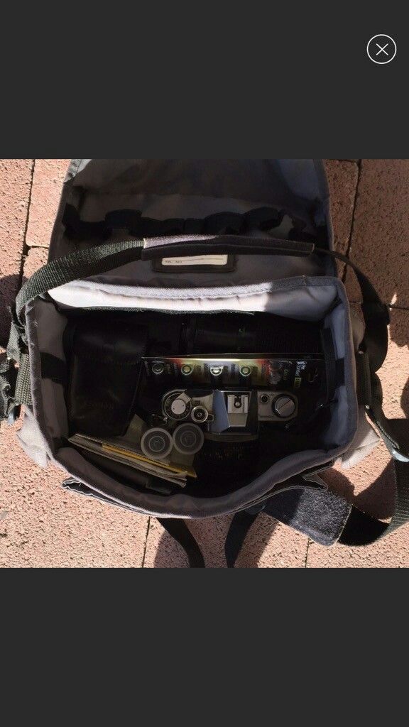 Canon ae-1 chrome slr body