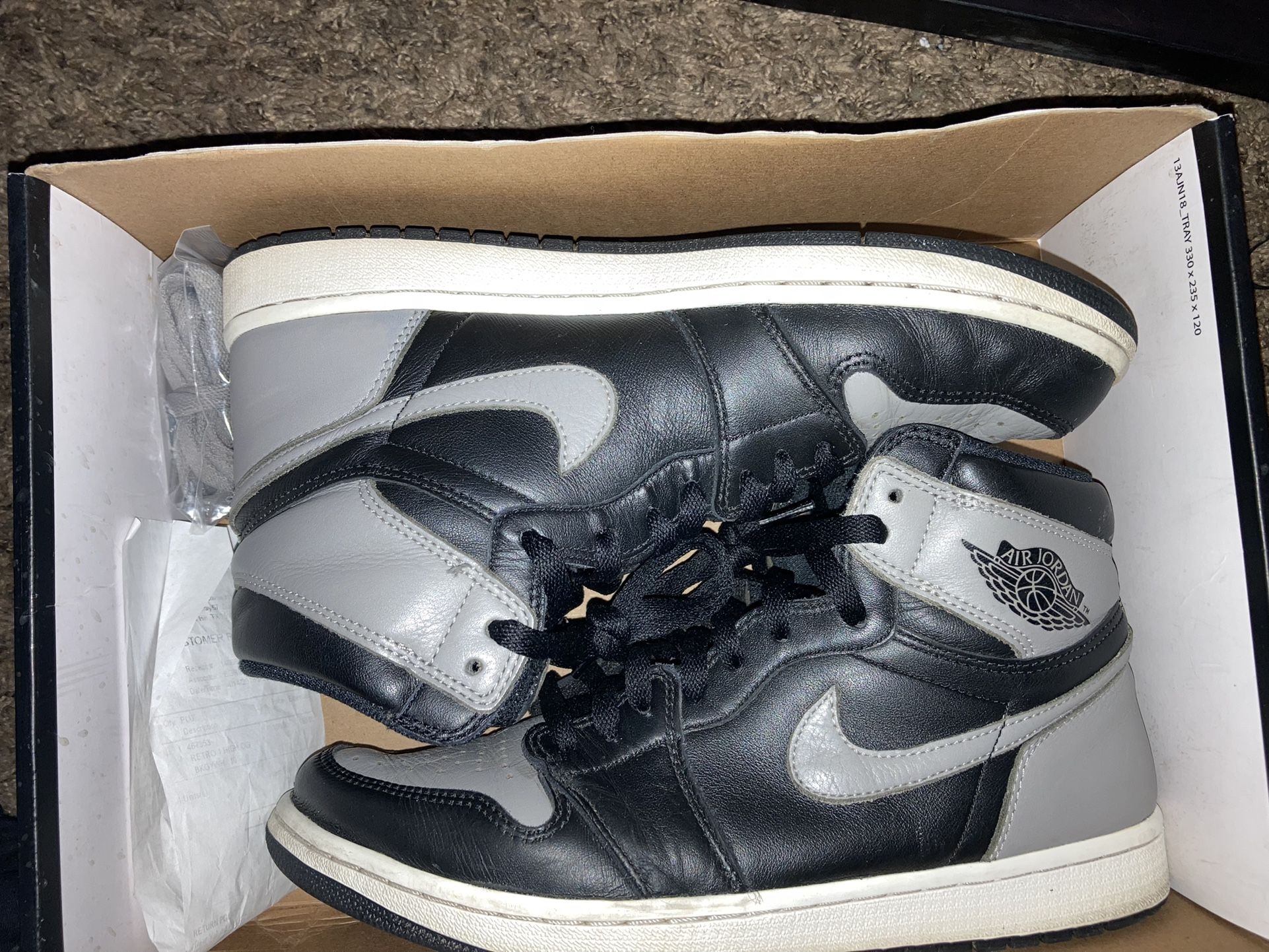 Jordan 1 Shadow Size 10