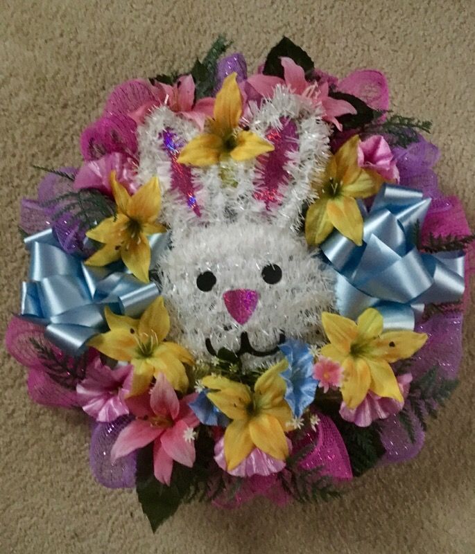 Easter Bunny wreath