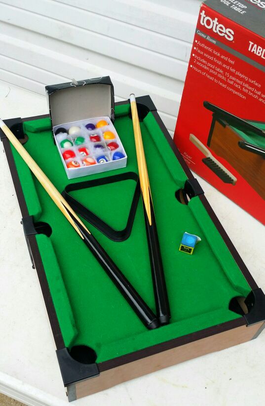 Totes Tabletop Pool Table in Box for Sale in Orange City, FL OfferUp