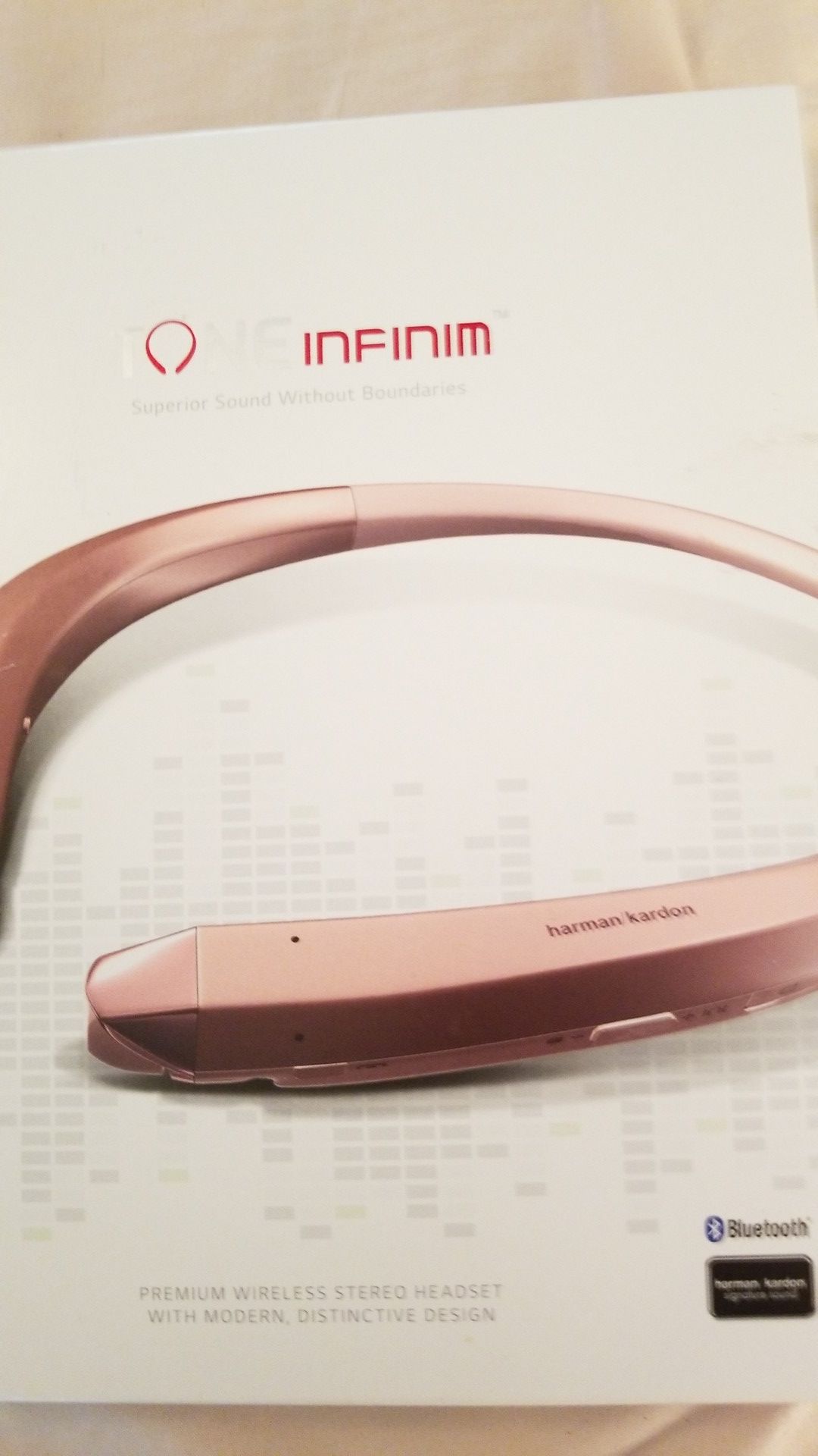 LG Tone Infinim headphones