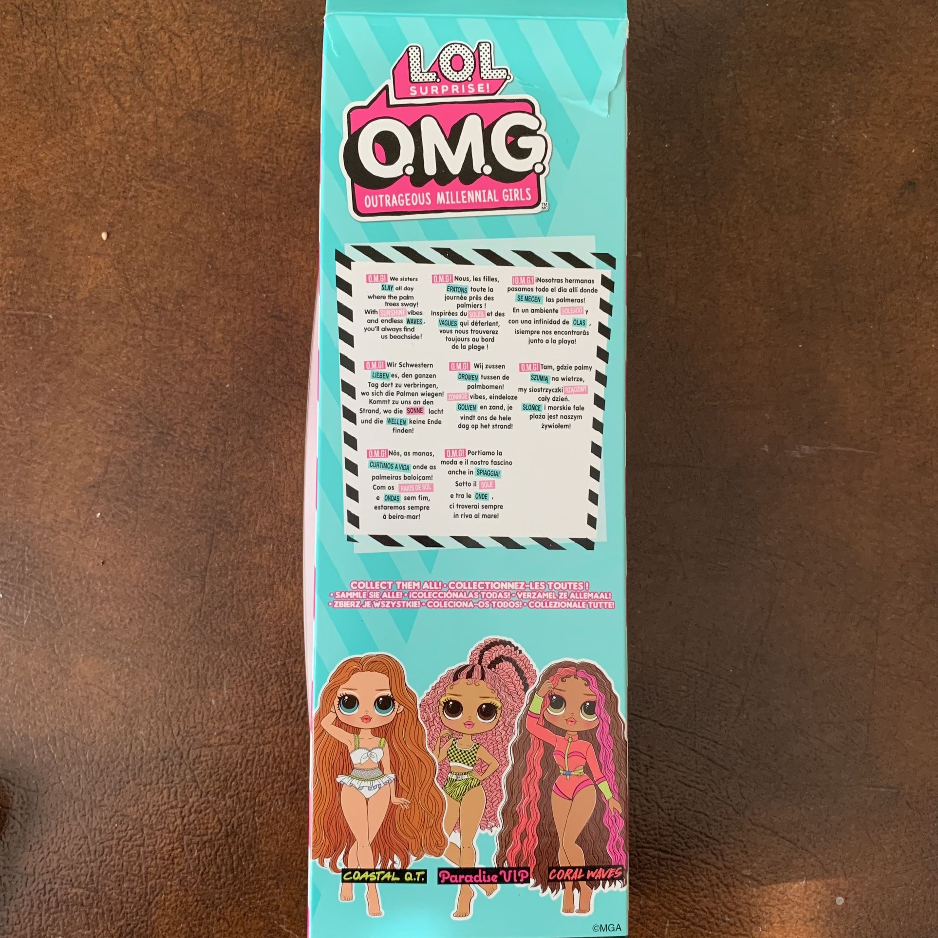 New LOL L.O.L. Surprise OMG O.M.G. Swim Paradise VIP Doll 1 Set