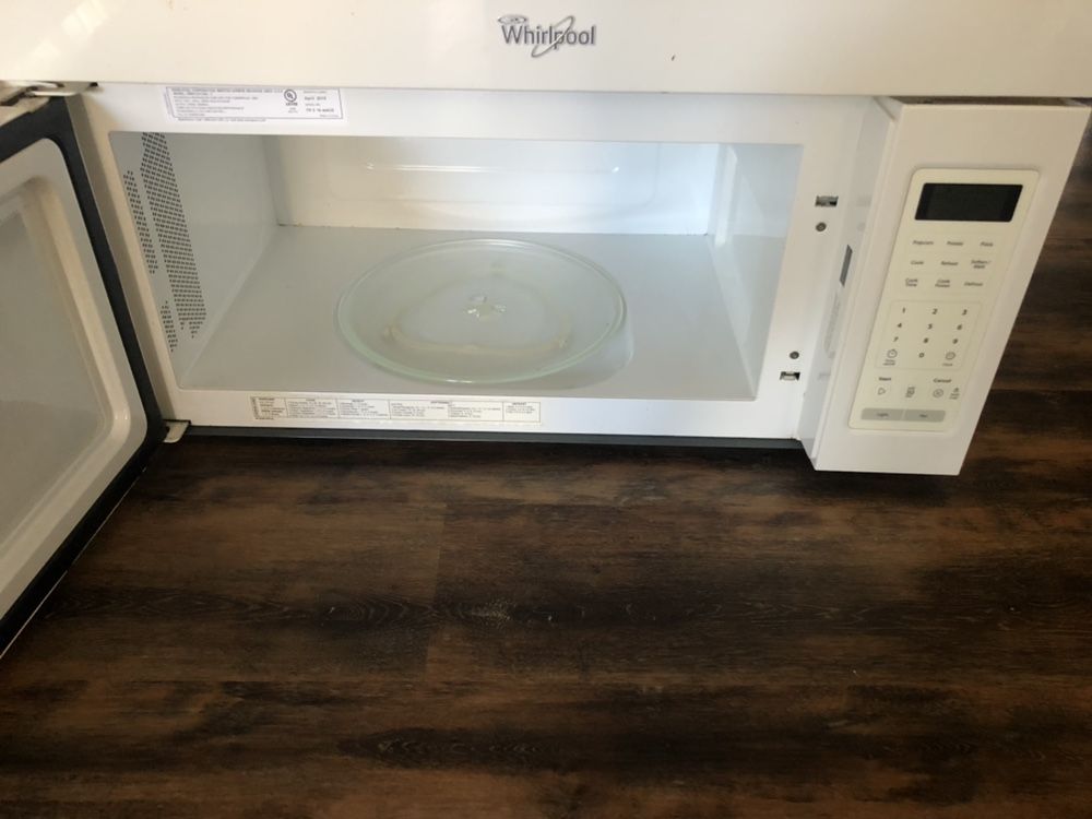 Whirlpool Microwave Over Range Vent Light