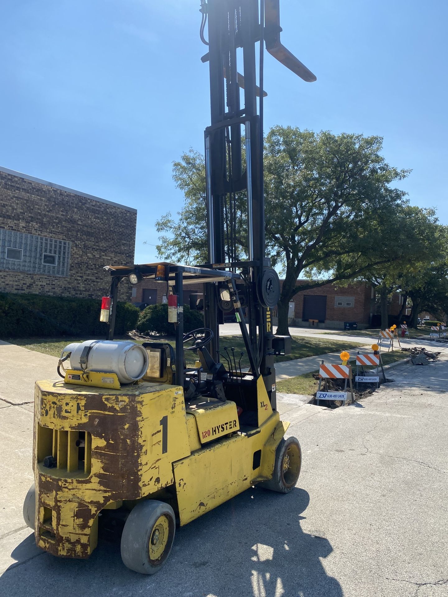 Forklift Hyster 120 XL2