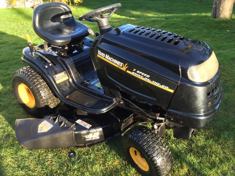 Yard Machine Hp Riding Mower 