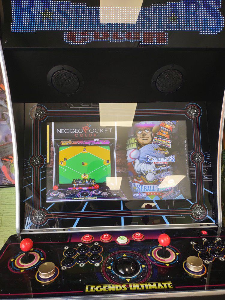 Legends Arcade Machine Fully Loaded With Bizel And Over 8000 Games And Bubble Bobble Side Art As Well..