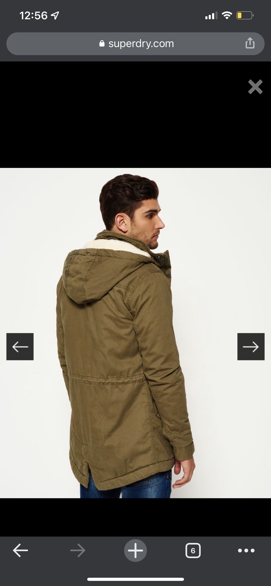 SuperDry Rookie Military Parka Jacket