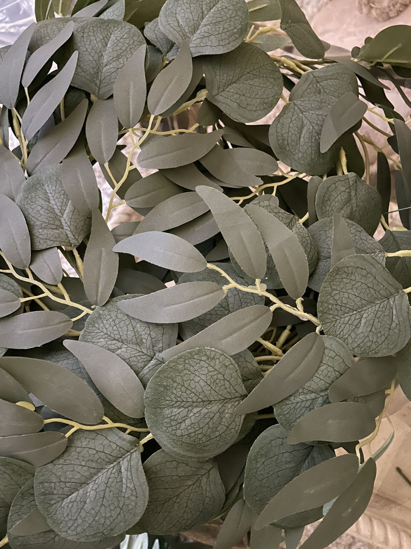 Sage Eucalyptus And Willow Leaf Greenery Garland